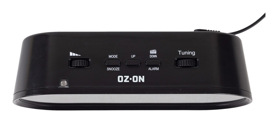 OZON Scientific XDET5739 sveglia Sveglia digitale Nero