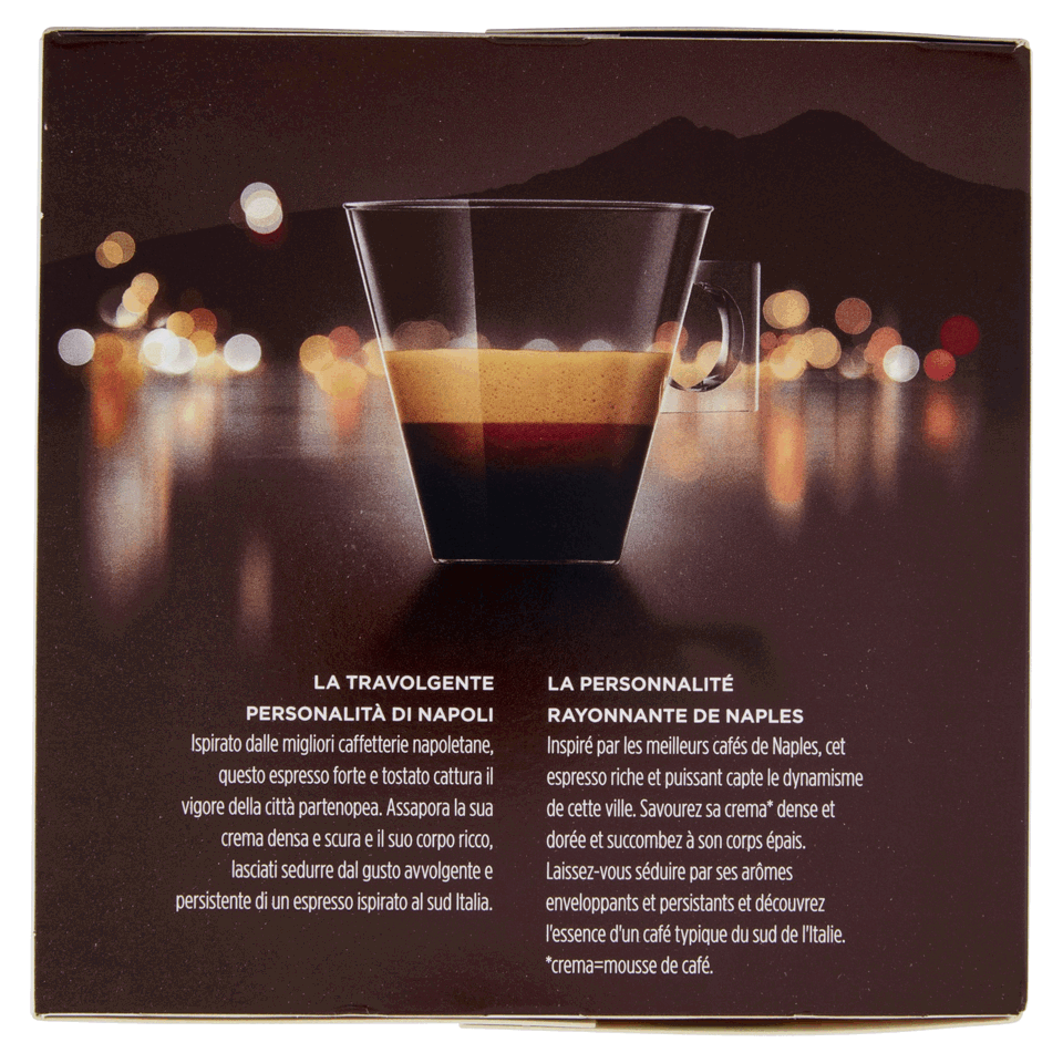 120 Capsule Nescafé Dolce Gusto Caffè Espresso Napoli
