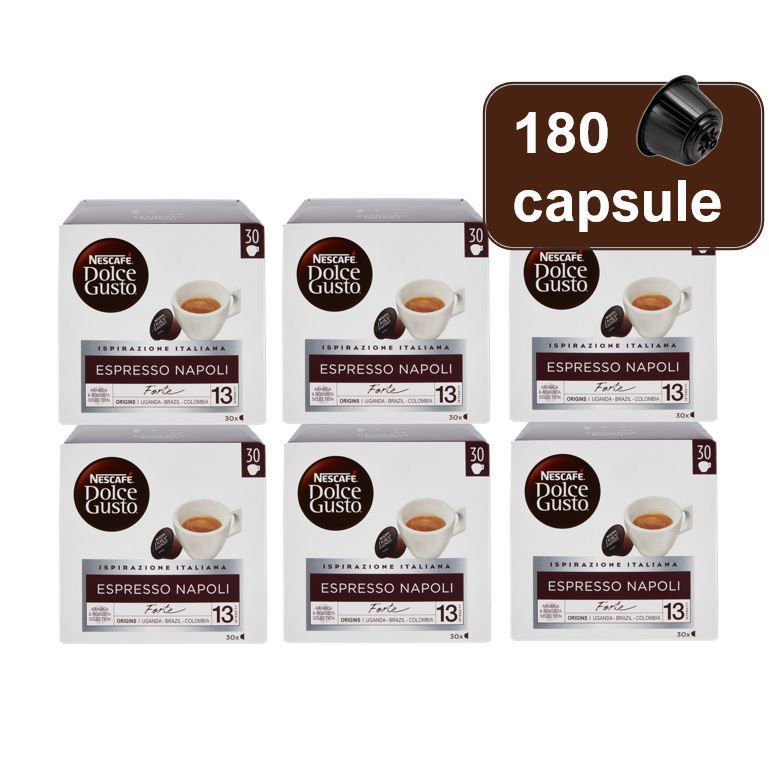 Nescafé Dolce Gusto Caffe Espresso Napoli Capsule 180 pz