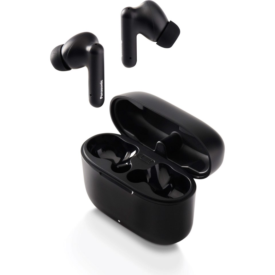 Panasonic Auricolari TWS RZ-B110WDE-K, con mic, IPX4, Nero