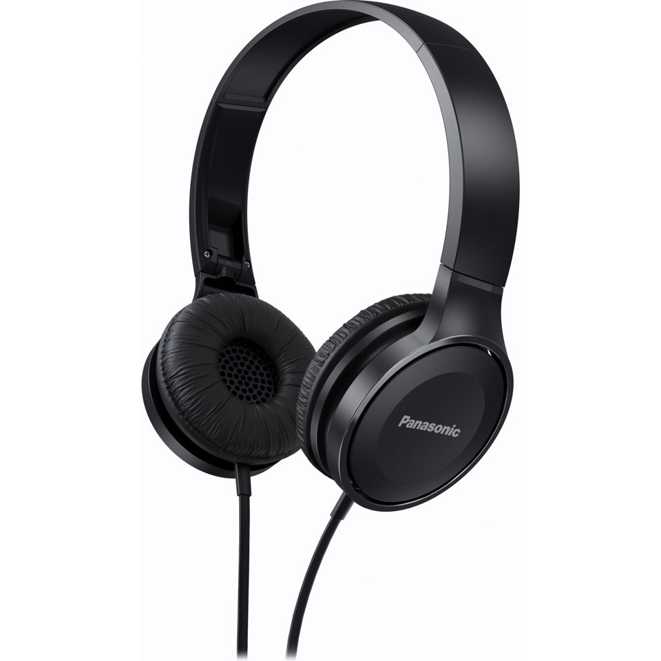 Panasonic Cuffie a Padiglione con cavo RP-HF100ME-K, con mic