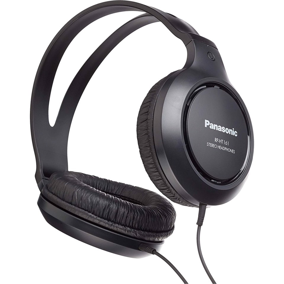 Panasonic Cuffie stereo a Padiglione con cavo RP-HT161E-K