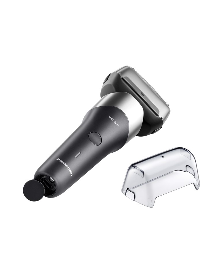 Panasonic ES-RM3FXK503, Rasoio 3 lame, Wet&Dry, USB-C, sistema di pulizia easy cleaner