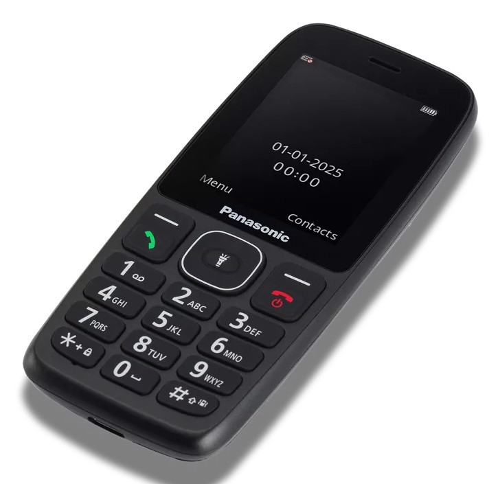 Panasonic KX-TF400 6,1 cm (2.4") 110 g Nero Telefono cellulare basico