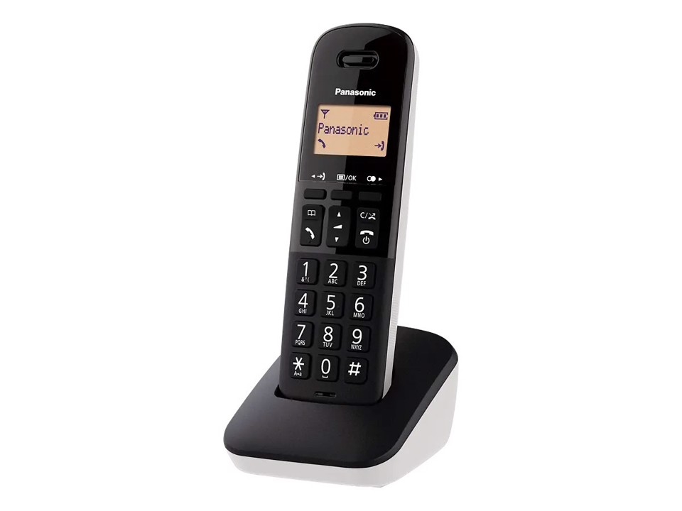 Panasonic KX-TGB610JTC - Telefono cordless - bianco