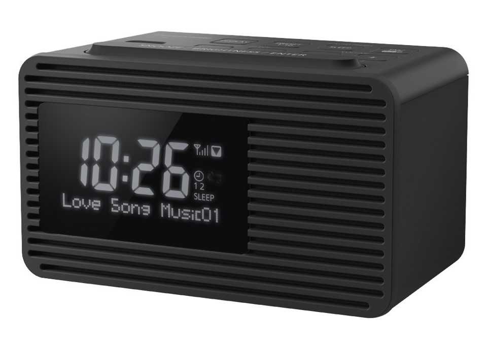 Panasonic Radiosveglia FM/DAB+, Ampio Display, Snooze RC-D8