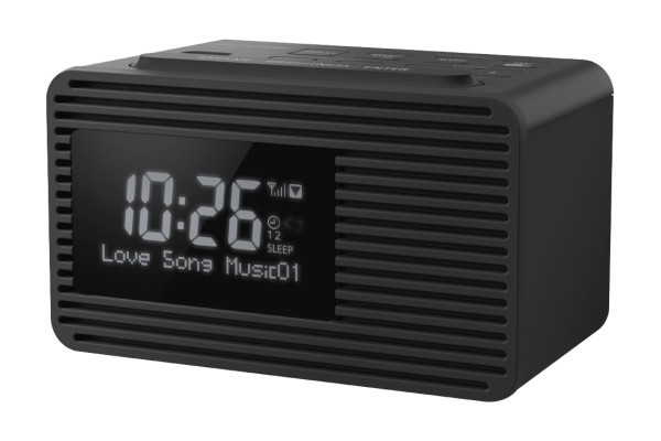 Panasonic RC-D8EG-K radio Orologio Nero