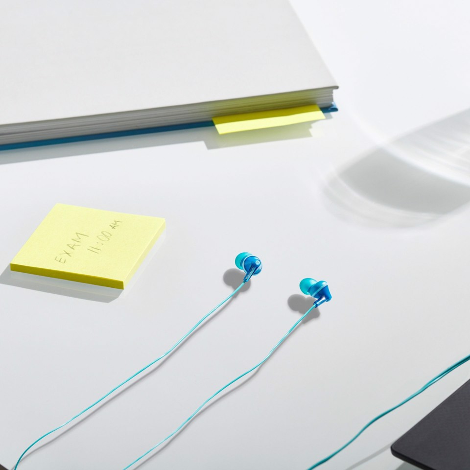 Panasonic RP-HJE125 - Cuffie In-Ear, blu