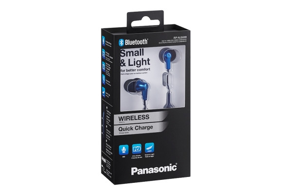 Panasonic RP-NJ300BE-A cuffia e auricolare Bluetooth Blu