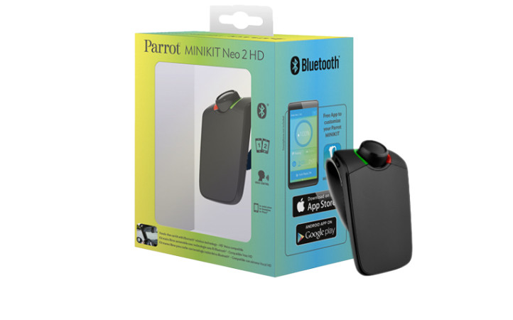 Parrot Minikit Neo 2 HD vivavoce Universale USB/Bluetooth Nero