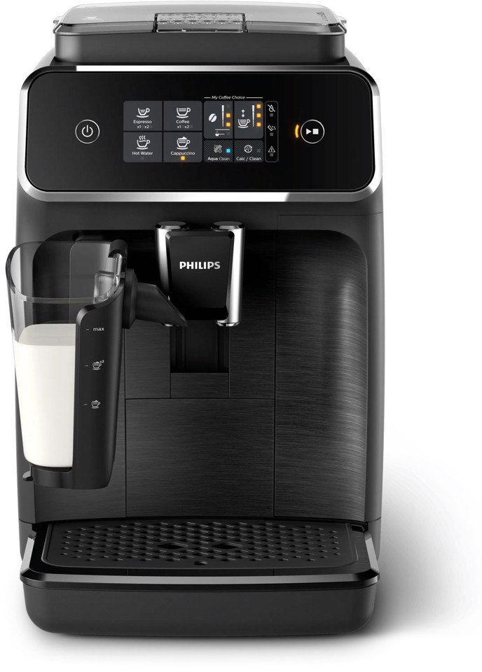 Philips 2200 series LatteGo EP2230/10 Macchina da caffè automatica, 4 bevande, cappuccinatore, 1.8 L, macine in ceramica