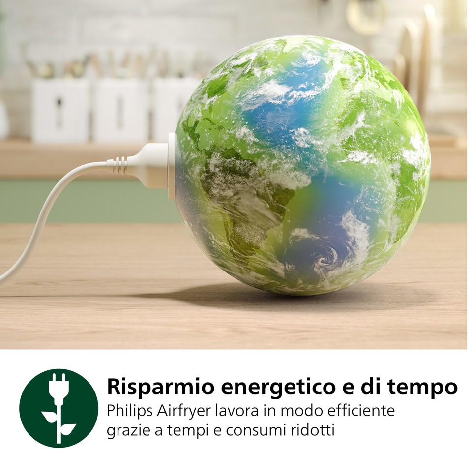 Philips 5000 series Airfryer HD9285/00, 7.2L, Friggitrice 16-in-1, App per ricette