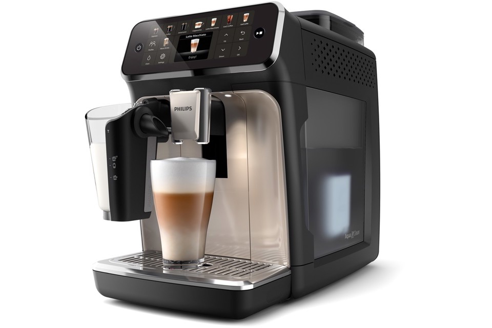 Philips 5500 series LatteGo EP5547/90 Macchina caffè automatica, 20 bevande, cappuccinatore, 1.8 L, macine in ceramica