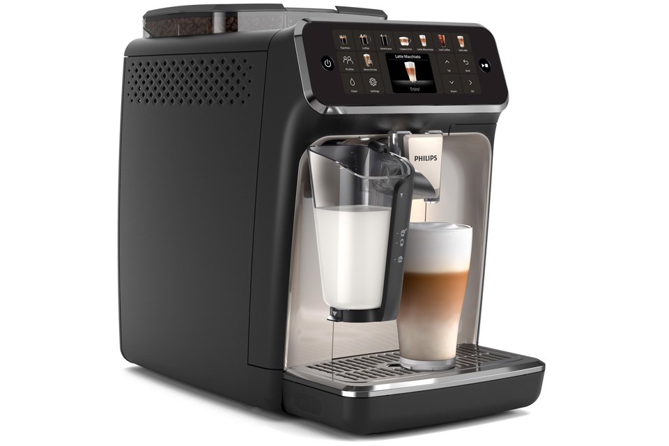 Philips 5500 series LatteGo EP5547/90 Macchina caffè automatica, 20 bevande, cappuccinatore, 1.8 L, macine in ceramica
