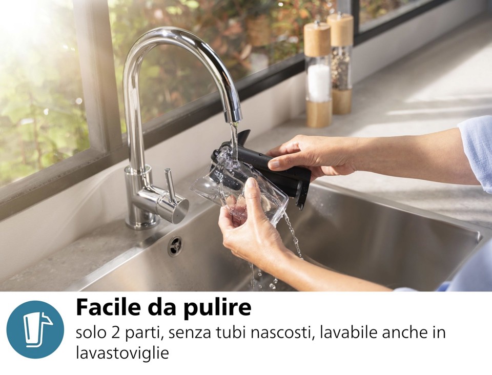 Philips 5500 series LatteGo EP5547/90 Macchina caffè automatica, 20 bevande, cappuccinatore, 1.8 L, macine in ceramica