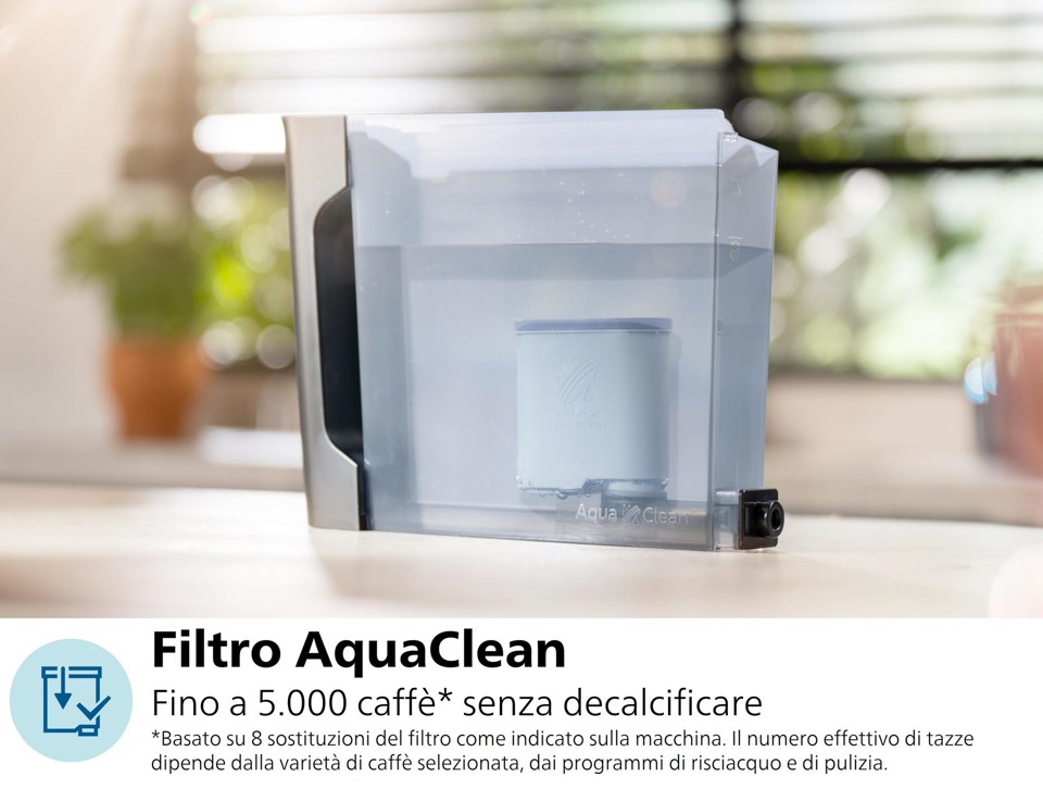 Philips 5500 series LatteGo EP5547/90 Macchina caffè automatica, 20 bevande, cappuccinatore, 1.8 L, macine in ceramica