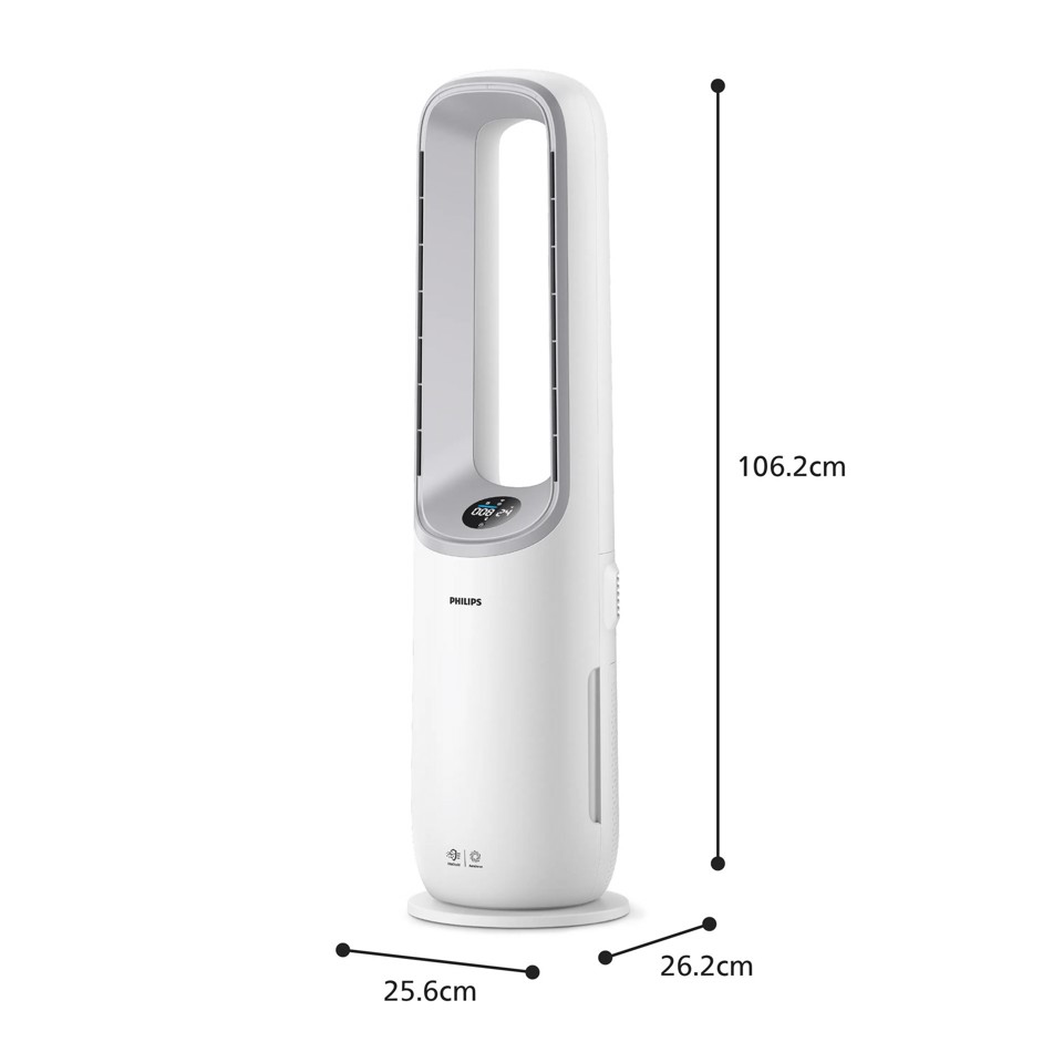 Philips Air Performer 7000 series AMF765/10 Purificatore d'aria e ventilatore 2 in 1
