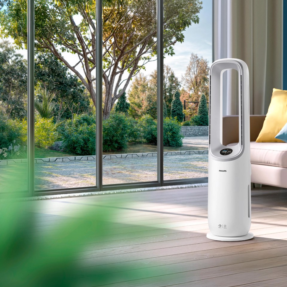 Philips Air Performer 7000 series AMF765/10 Purificatore d'aria e ventilatore 2 in 1