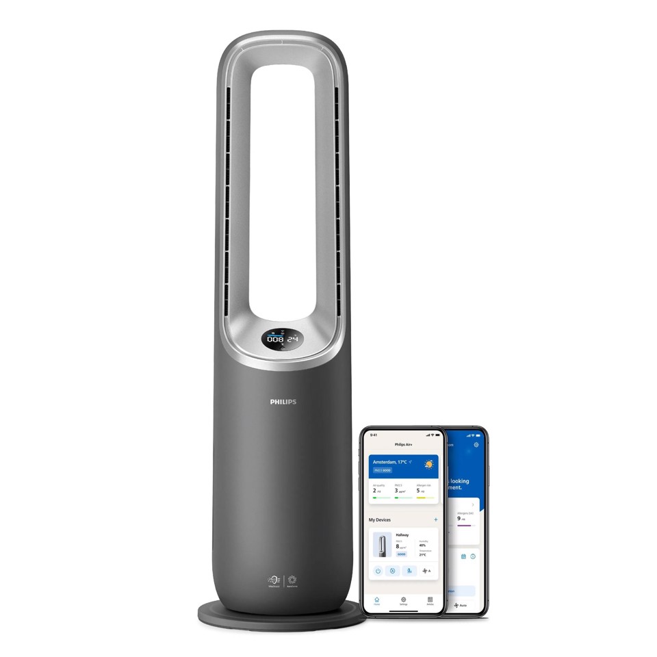 Philips Air Performer 8000 series AMF870/15 Purificatore d'aria ventilatore e riscaldamento 3in1