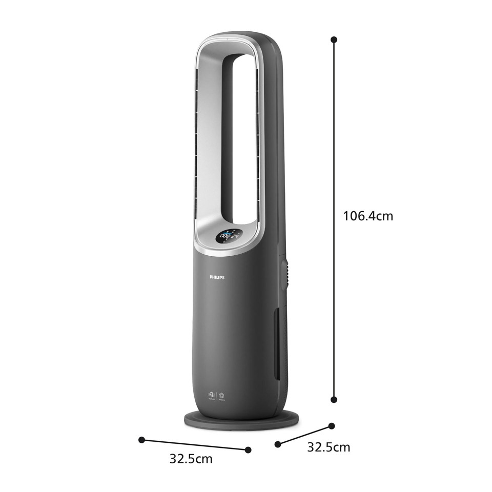 Philips Air Performer 8000 series AMF870/15 Purificatore d'aria ventilatore e riscaldamento 3in1