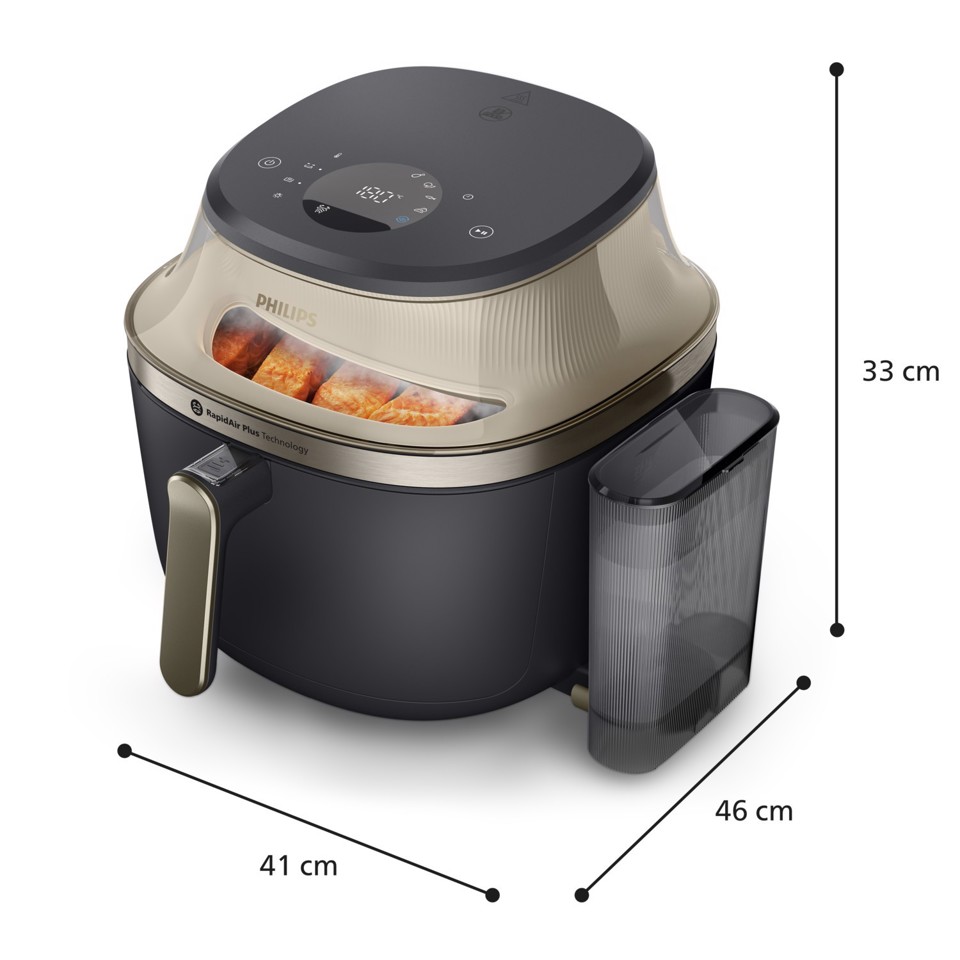 Philips Airfryer Serie 5000 da 7,2L con cottura a vapore