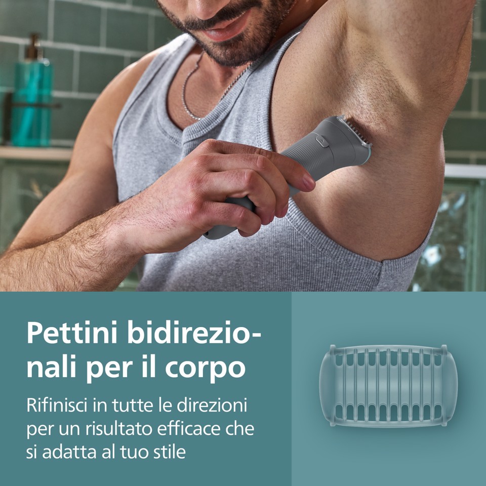 Philips Bodygroom Rasoio Corpo BG3485/15