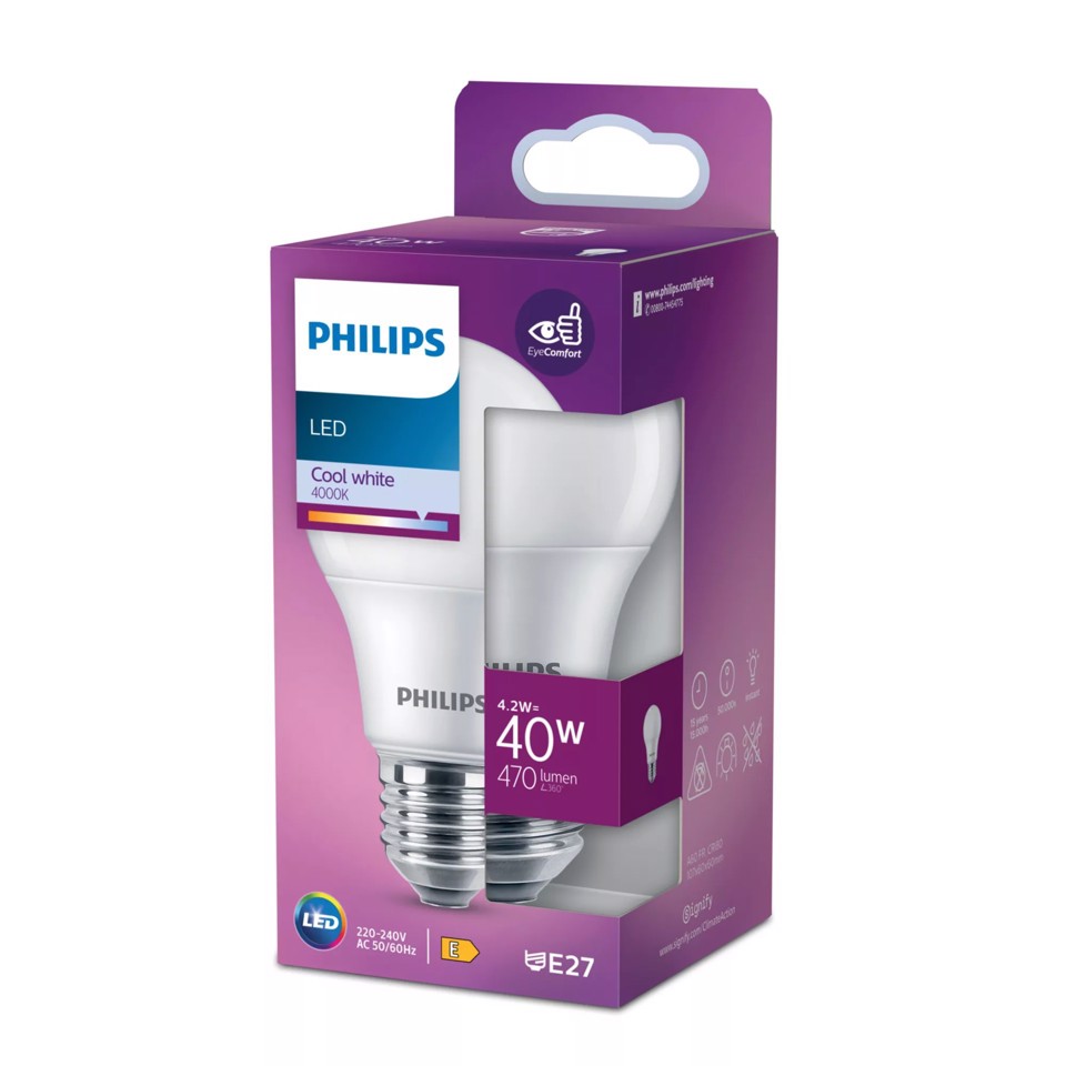 Philips Lampadina - 40 W A60 E27