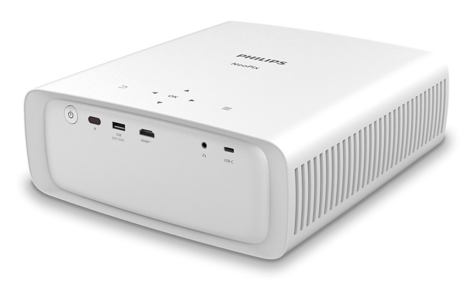 Philips NeoPix 550 Proiettore a raggio standard 500 ANSI lumen LCD 1080p (1920x1080) Bianco