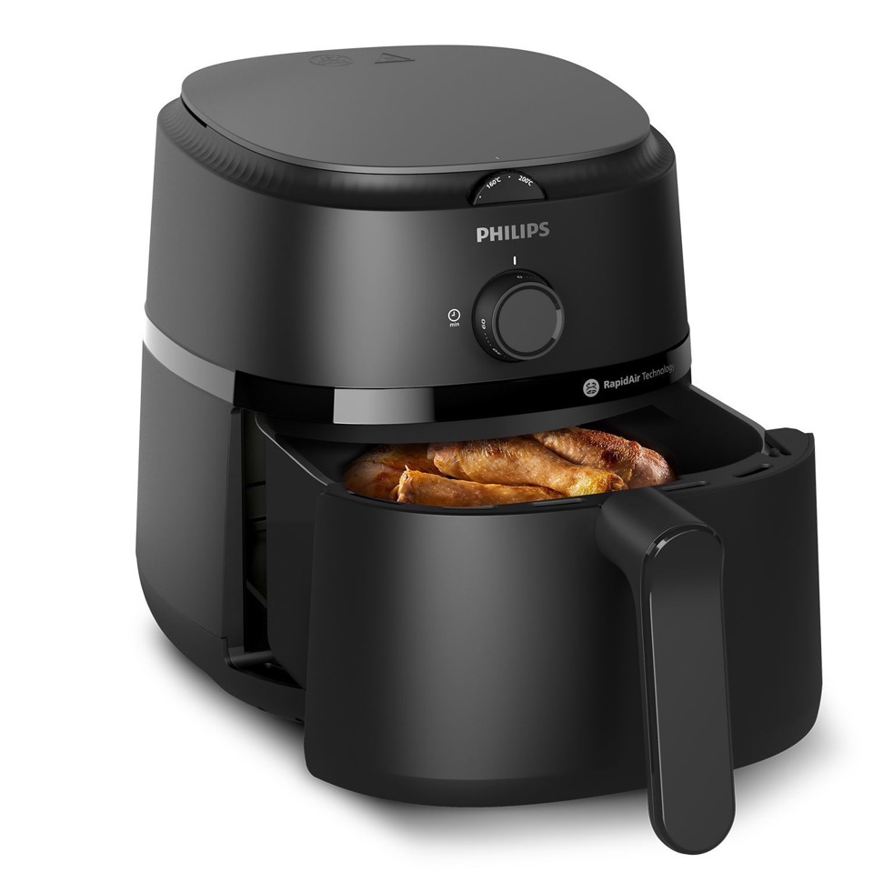 Philips Serie 1000 NA120/00 Airfryer 4.2 L, Friggitrice ad aria 12 in 1, App ricettario