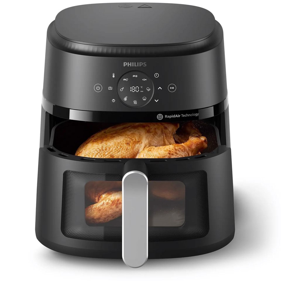 Philips Serie 2000 NA231/00 Airfryer 6.2 L, Friggitrice ad aria 13 in 1, App ricettario