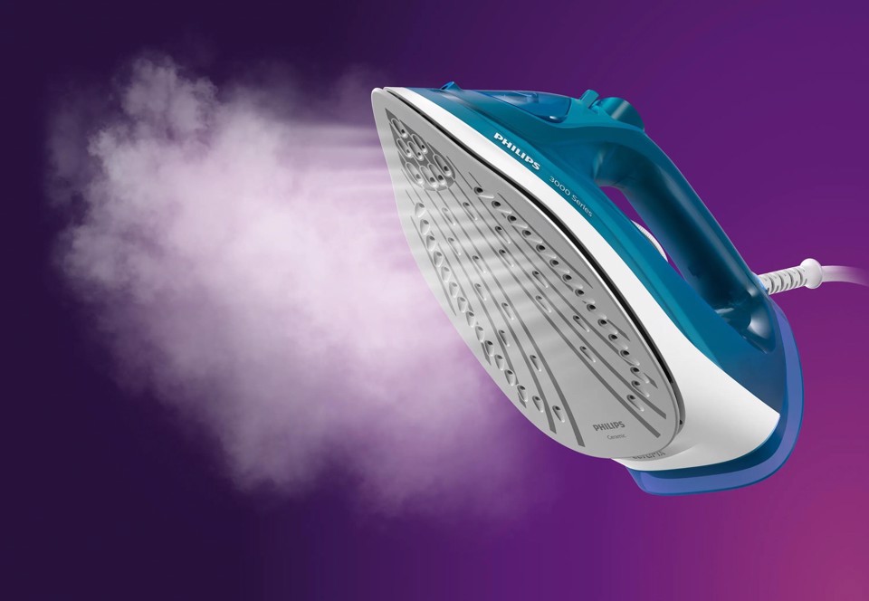 Philips Serie 3000 DST3040/70, Ferro da stiro a vapore, 2600W