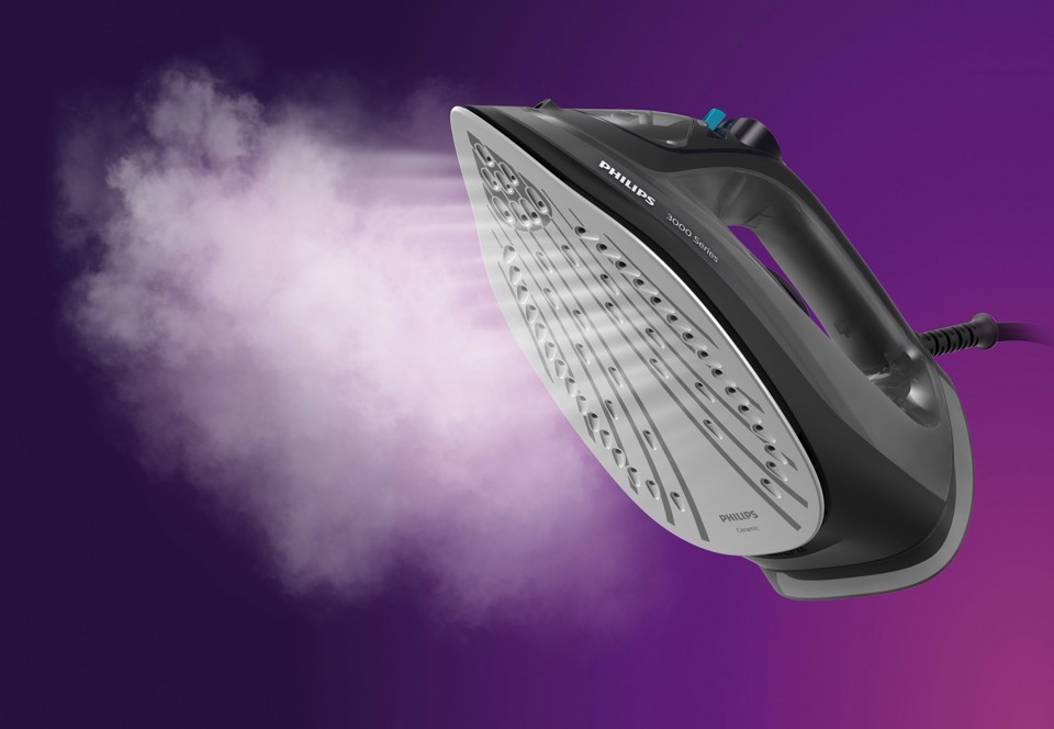 Philips Serie 3000 DST3041/80, Ferro da stiro a vapore, 2600W