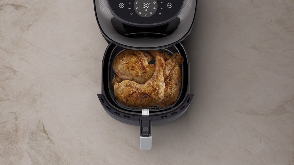 Philips Serie 3000 NA332/00 Airfryer 6.2 L, Friggitrice ad aria 16 in 1, App ricettario