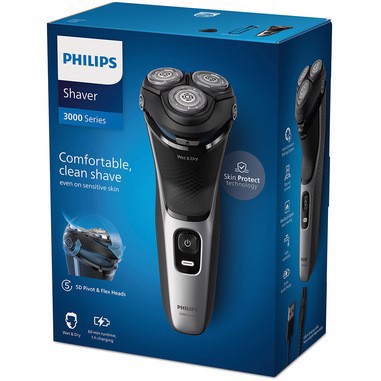 Philips Serie 3000 Rasoio Elettrico S3143/00