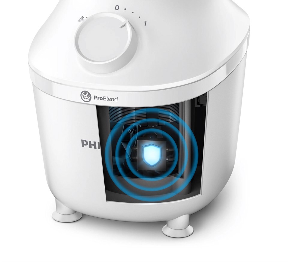 Philips Serie 3000 Series 3000 HR2041/00 Frullatore con tecnologia ProBlend, 450 W, 1,9 l