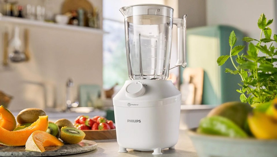 Philips Serie 3000 Series 3000 HR2041/00 Frullatore con tecnologia ProBlend, 450 W, 1,9 l