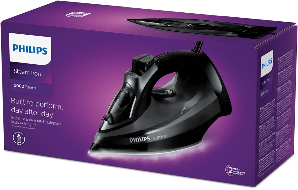Philips Serie 5000 Ferro da stiro a vapore DST5040/80