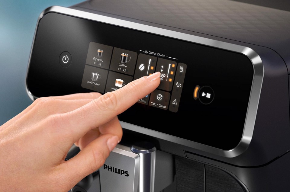 Philips Series 2300 LatteGo EP2334/10 Macchina da caffè automatica, 4 bevande, cappuccinatore, 1.8 L, macine in ceramica
