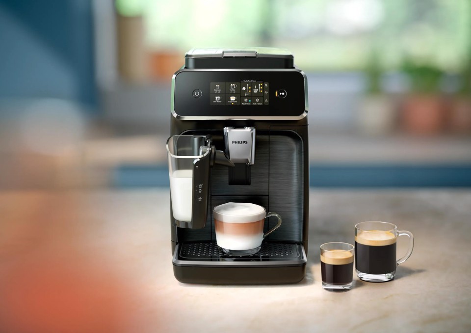Philips Series 2300 LatteGo EP2334/10 Macchina da caffè automatica, 4 bevande, cappuccinatore, 1.8 L, macine in ceramica