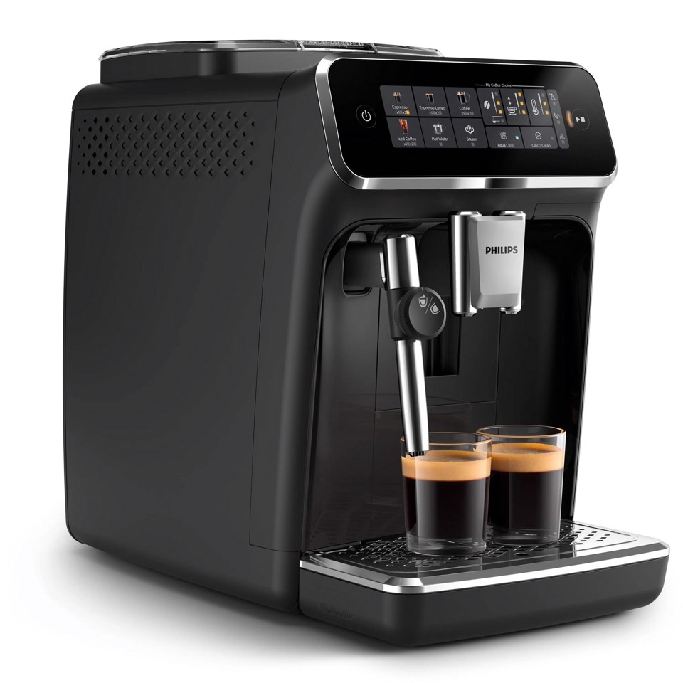 Philips Series 3300 EP3321/40 Macchina caffè automatica, 5 bevande, montalatte, 1.8L, macine in ceramica