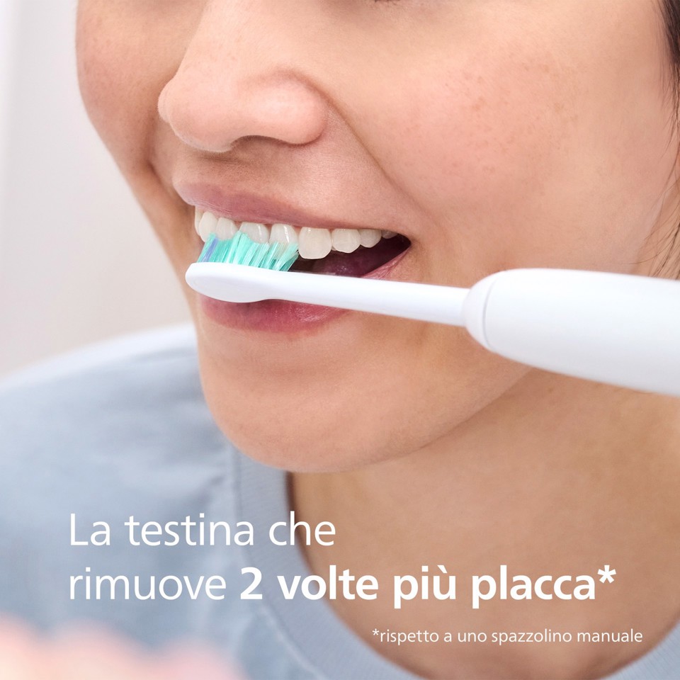 Philips Sonicare ProResults HX6012/87 2x Testine bianche spazzolino sonico