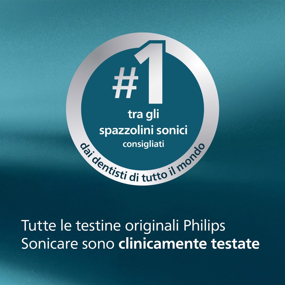 Philips Sonicare ProResults HX6012/87 2x Testine bianche spazzolino sonico