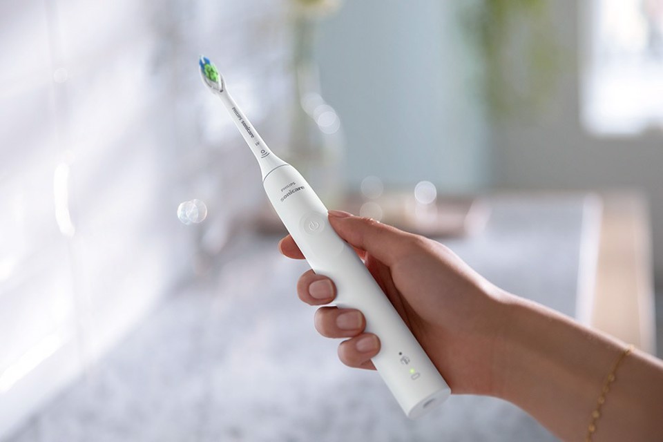 Philips Sonicare serie 4100 Sonicare Spazzolino elettrico sonico bianco HX3681/33