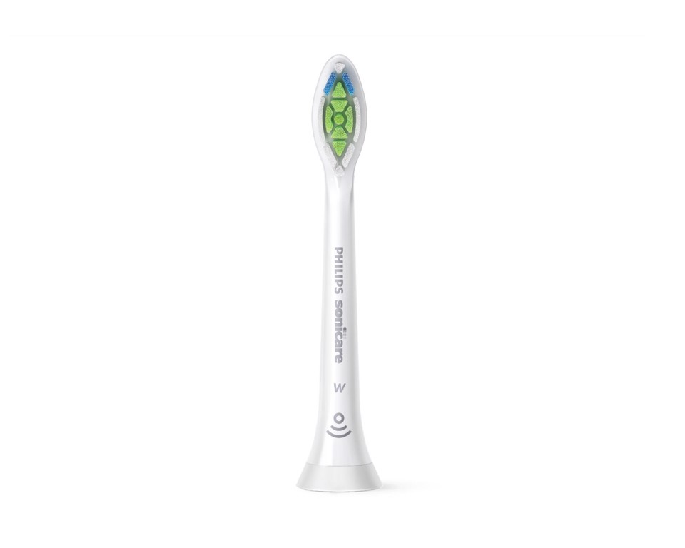 Philips Sonicare W2 Optimal White W2 Optimal White HX6062/10 2x Testine bianche per spazzolino sonico