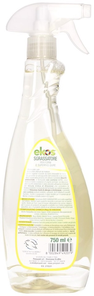 Pierpaoli 549207 detergente per elettrodomestico Forno/Piano cottura 750 ml