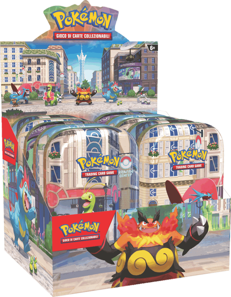 Pokémon PK10392I Mini Tin da Collezione Luminopoli