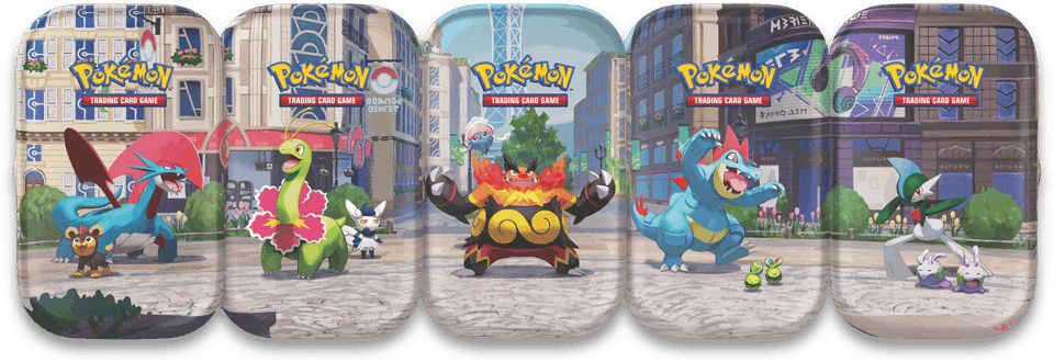 Pokémon PK10392I Mini Tin da Collezione Luminopoli