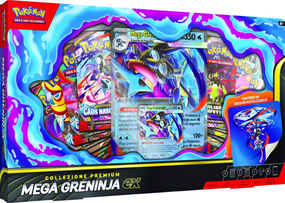 Pokemon Collezione Premium Mega Greninja-EX