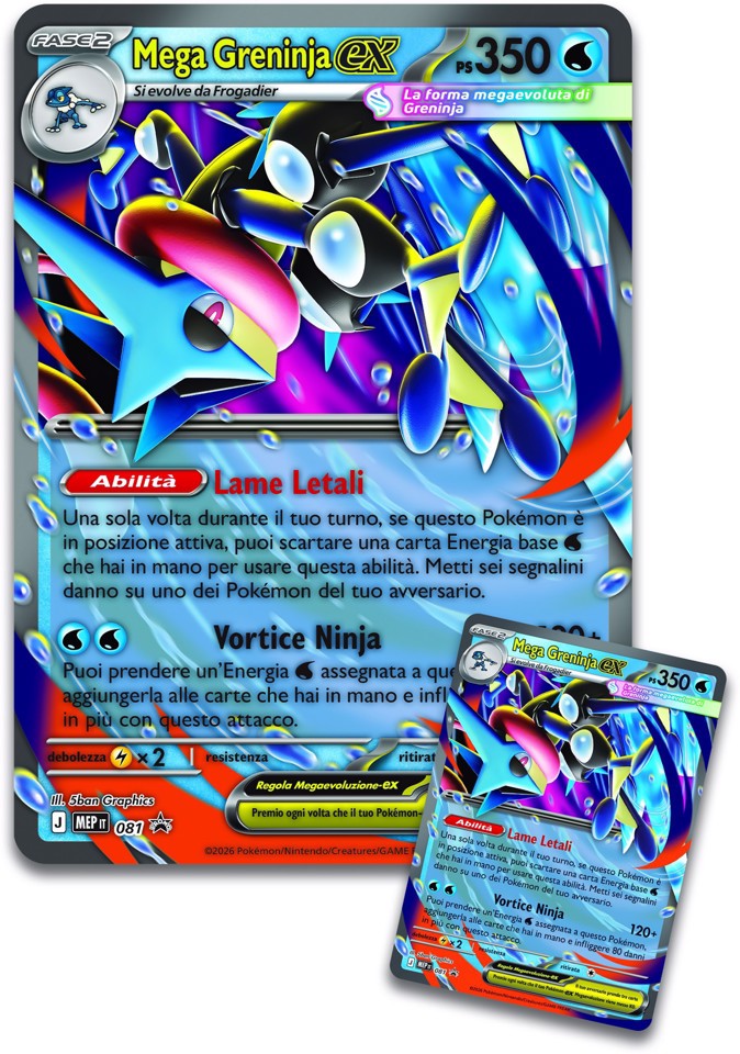 Pokemon Collezione Premium Mega Greninja-EX
