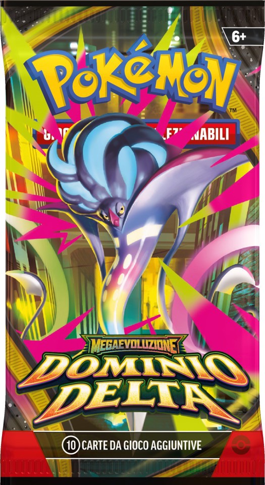 Pokémon Megaevoluzione Dominio Delta - Busta 10 Carte